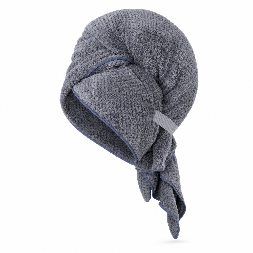 🎀 Rapid Drying Coral Fleece Hair Towel Wrap Absorbent Cap 💧