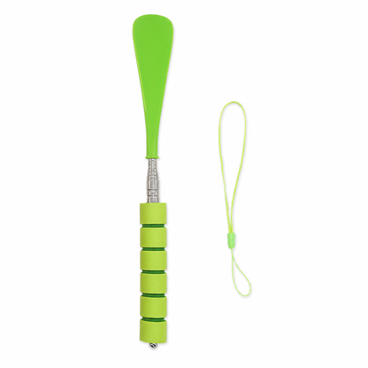 👞 Telescopic Long Handle Shoe Horn Extendable Stainless Steel Shoe Helper ✨