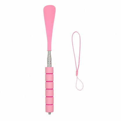 👞 Telescopic Long Handle Shoe Horn Extendable Stainless Steel Shoe Helper ✨