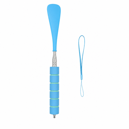 👞 Telescopic Long Handle Shoe Horn Extendable Stainless Steel Shoe Helper ✨