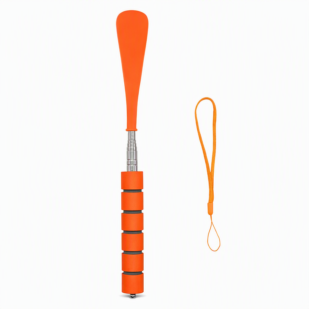👞 Telescopic Long Handle Shoe Horn Extendable Stainless Steel Shoe Helper ✨