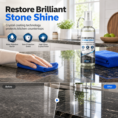 ✨ Stone Sealer Spray for Marble & Granite Countertops, 50ml 🏡