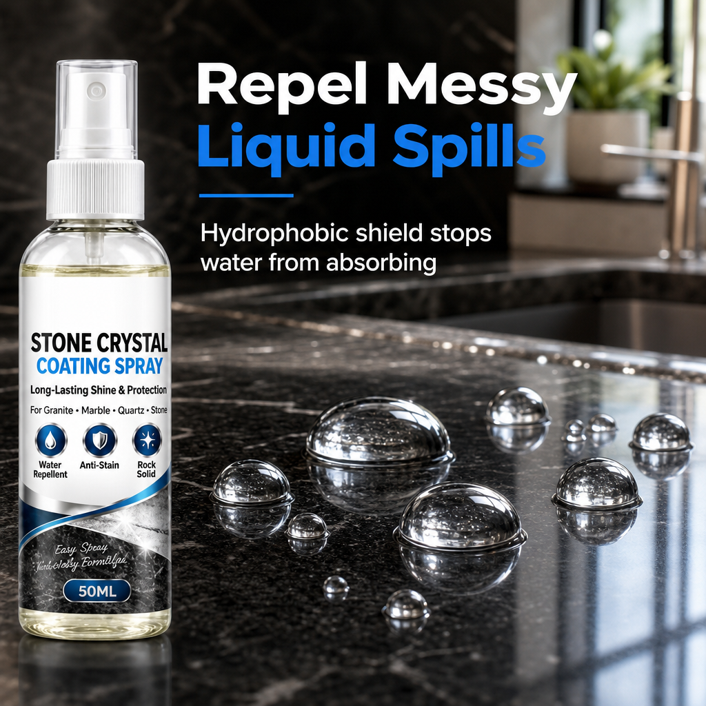 ✨ Stone Sealer Spray for Marble & Granite Countertops, 50ml 🏡