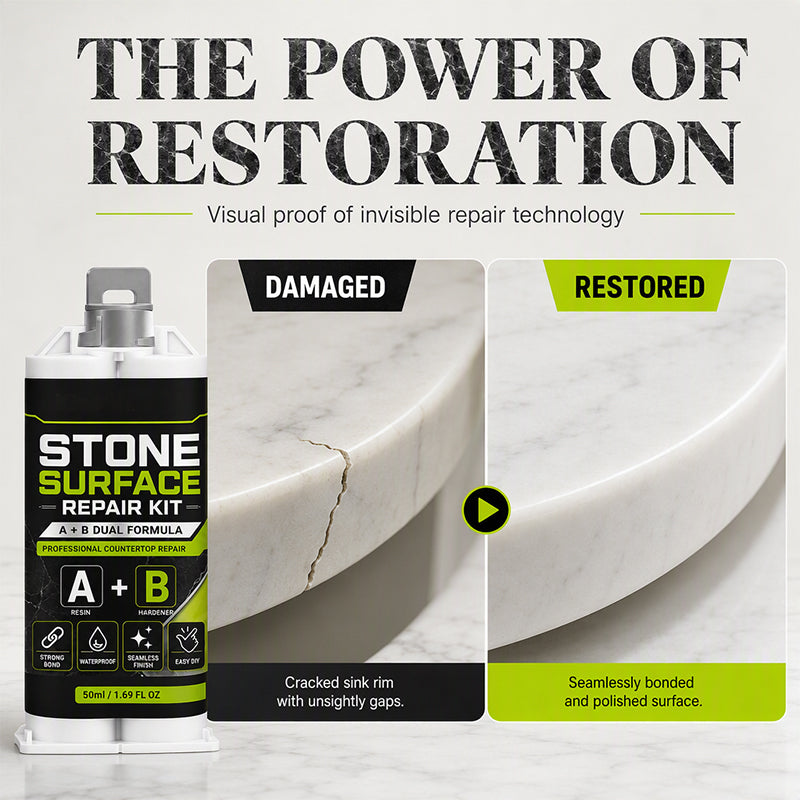 🛠️ Stone Repair Paste for Marble, Quartz & Granite – 50ml ✨