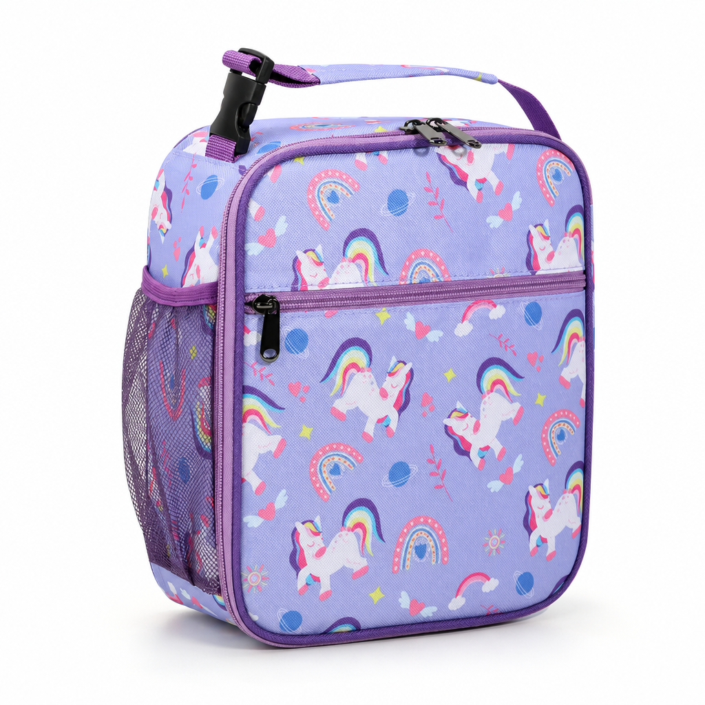 🎒 Kids Insulated Lunch Bag – Crossbody School Lunch Tote 🍱
