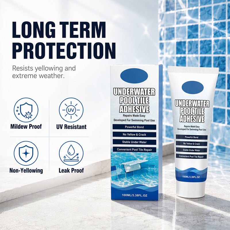 💧High Strength Underwater Pool Tile Adhesive