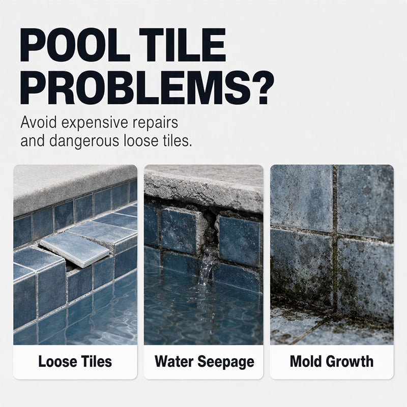 💧High Strength Underwater Pool Tile Adhesive