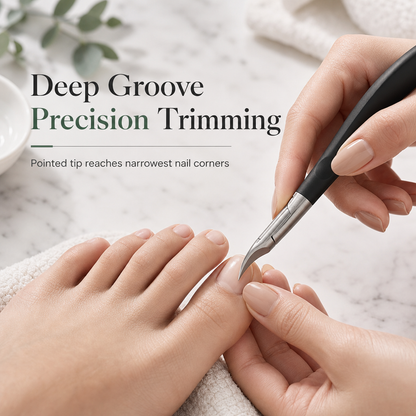 ⏰Stainless Steel Ingrown Toenail Clipper and Dead Skin Nipper 2 Piece Manicure Set