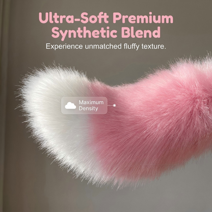 🐾 Rechargeable Animated Car Tail – Voice, Remote & Pat-Activated Wagging Plush Decor