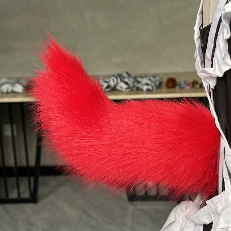🐾 Rechargeable Animated Car Tail – Voice, Remote & Pat-Activated Wagging Plush Decor