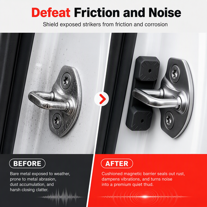 🚗 Magnetic Car Door Silencer Pads – Reduce Door Slam Noise & Protect Your Vehicle