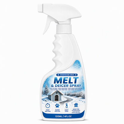 🐾 Fast Pet-Safe Outdoor De-Icing & Snow Melting Spray