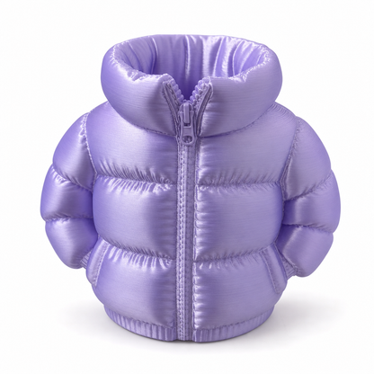 🧥 Puffer Coat Pen Holder ✏️ Cute 3D Printed Desk Organizer
