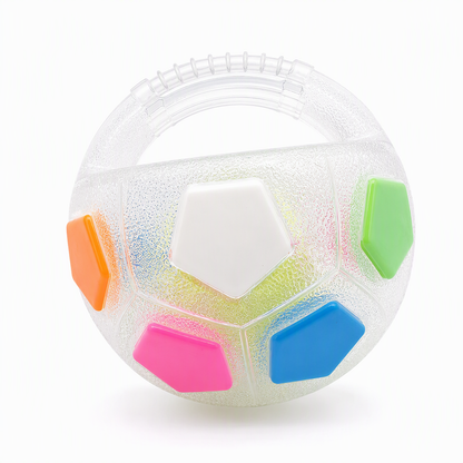 ⚽ Durable Interactive Dog Soccer Ball Toy with Grab Tabs & TPR Shell 🐕