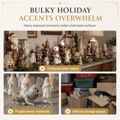 Miniature Resin Nativity Scene Figures for Dollhouse DIY Accessories and Desktop Micro Landscape Decoration