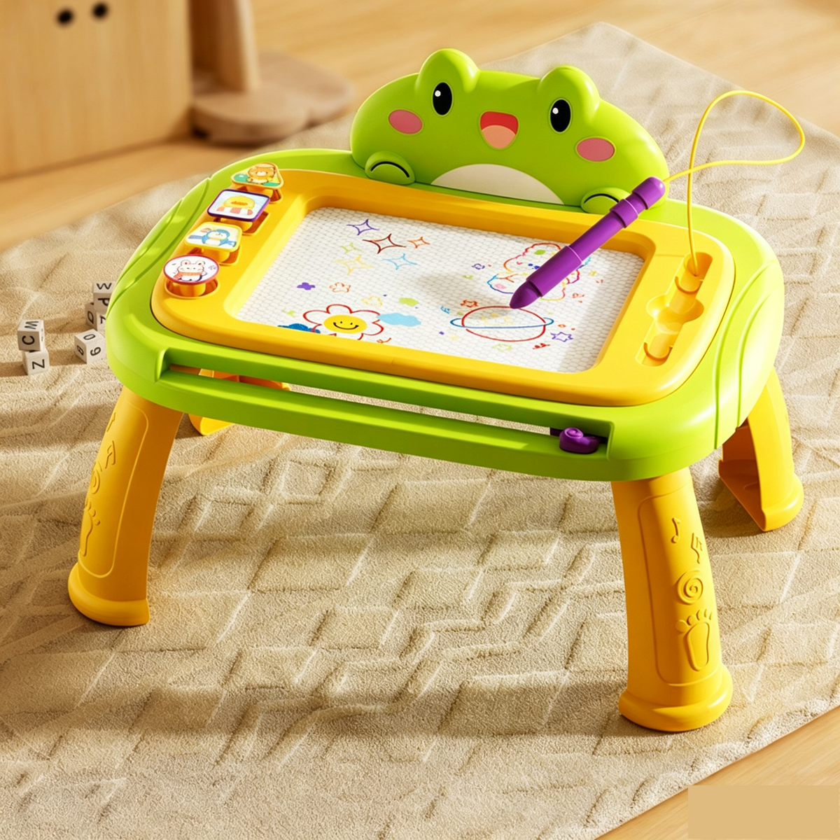 🎨 LIMITED-TIME 50% OFF! ✨ Kids Magnetic Drawing Board – Dust-free, Colorful, Safe 🪁