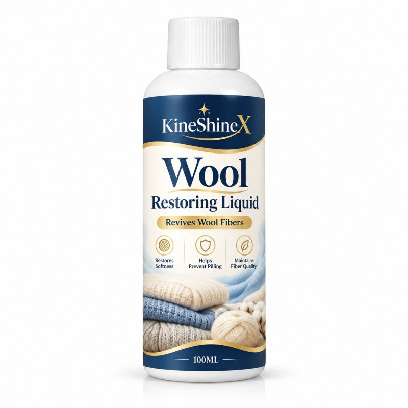 🐑 Wool & Cashmere Restoring Care Solution - Softening & Anti-Pilling Rinse