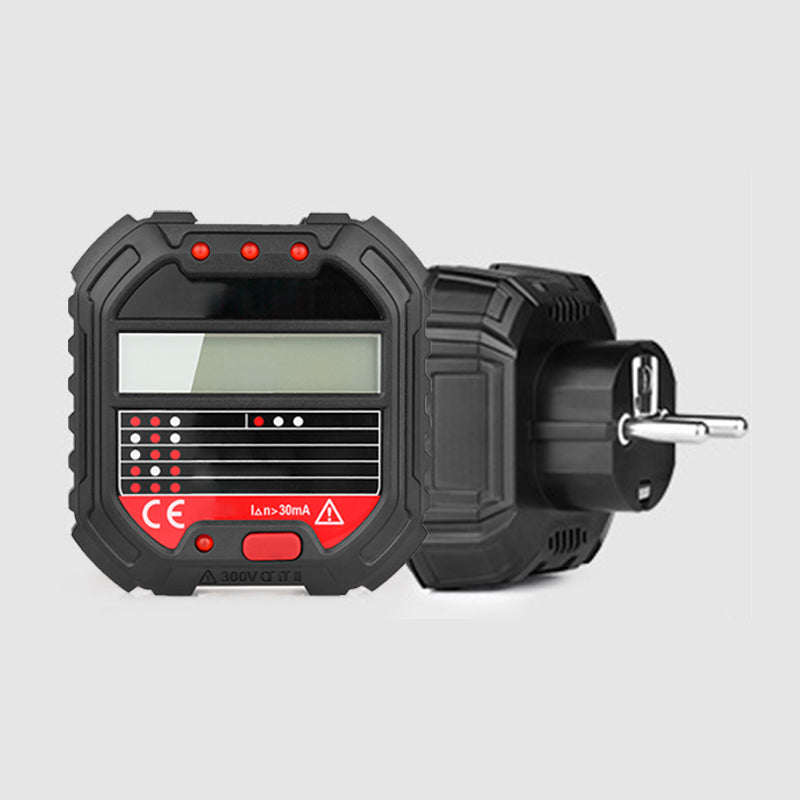 ⚡ Digital Socket Tester - Smart AC Voltage & Leakage Detector