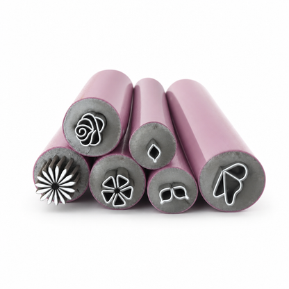 💅 Nail Art Stamp Pen Set – Easy Floral & Butterfly Pattern Tool for DIY Manicures