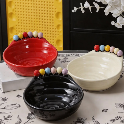 🍴 Creative Foot-Shaped Fruit Bowl with Integrated Fruit Forks Set 🍓