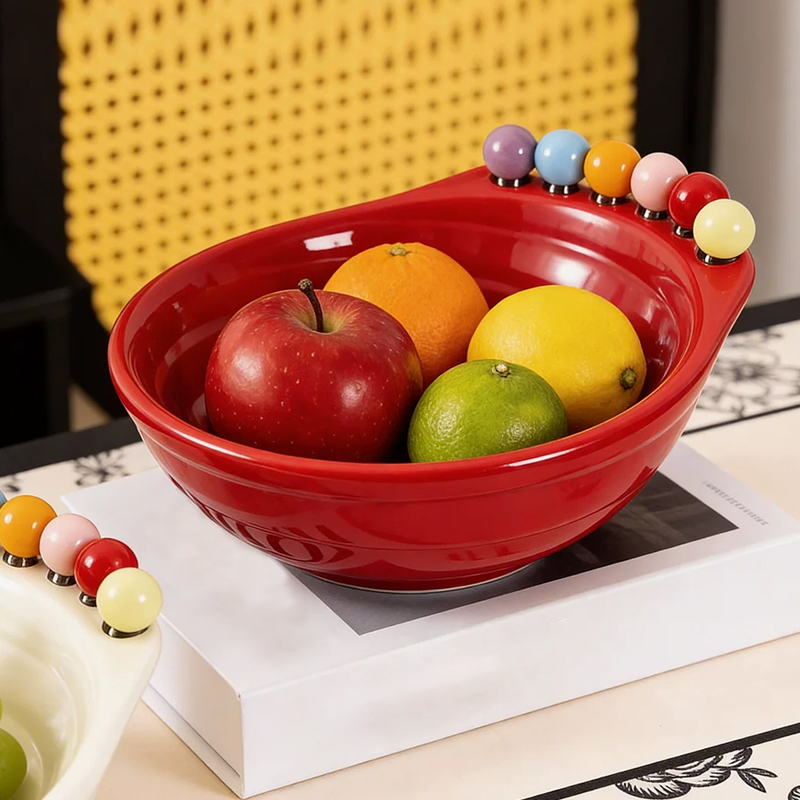 🍴 Creative Foot-Shaped Fruit Bowl with Integrated Fruit Forks Set 🍓