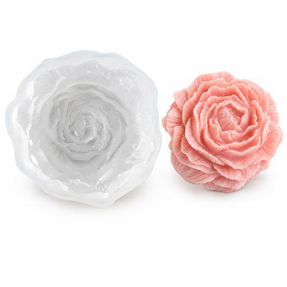 🌸 Peony Flower Silicone Mold for Cake Decorating & Crafts 🍰