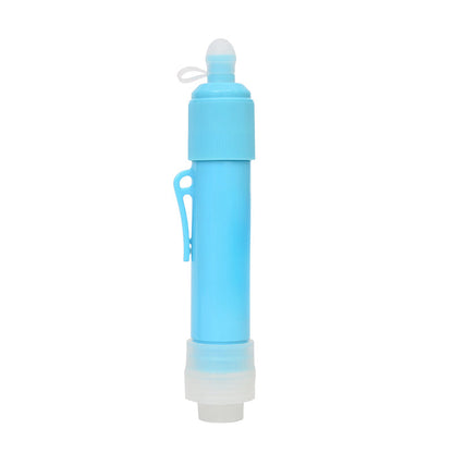 🏕️ 3-Stage Tactical Portable Water Purifier Straw for Hiking & Survival 💧