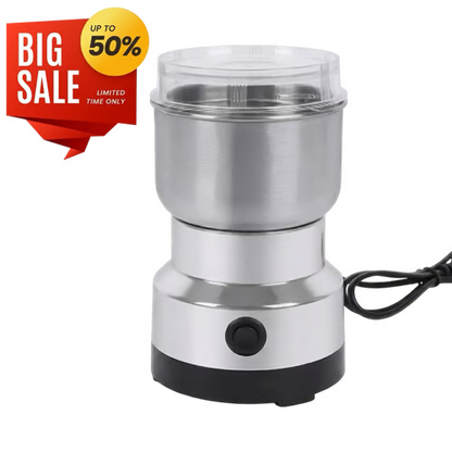 🌿 High-Speed Stainless Steel Grinder – Fresh Spice, Grain & Coffee Grinding ⚡