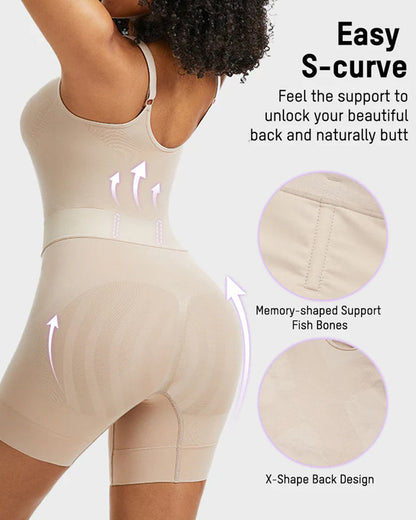 💥 55% OFF Last Day ✨ Seamless Sculpting Bodysuit | Easy-Off Tummy Control